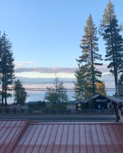 Lake view from Firelite Lodge view of lake tahoe from balcony